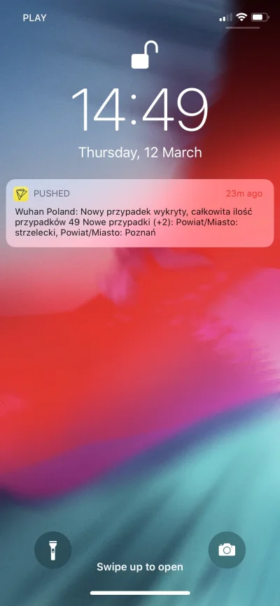 niko444 - Napisalem sobie program ktory sprawdza nowe przypadki koronawirusa w Polsce...