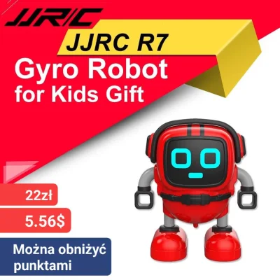 sebekss - Tylko 5.59$ (22zł) a z punktami ok 3.91$ za zabawke robota JJRC❗
❗Mozna ob...