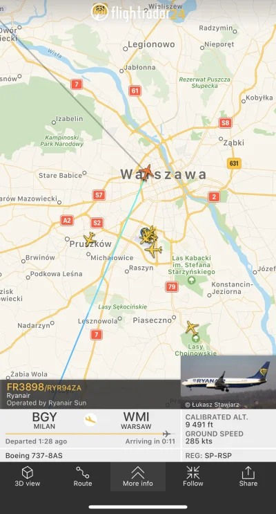 chozi - Myślałem, że ze względu na #koronawirus wszystkie lotu z Włoch do PL są odwoł...