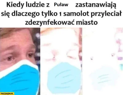 efceka - W Puławach, to super! W razie dezynfekcji z powietrza rozwiąże się dwa probl...