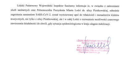 B.....o - Wysłałem do Łódzkiego Sanepidu maila z informacją o tym, że pewien internet...