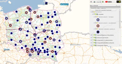 nusaer - Geoportal wystartował z mapą #koronawirus na razie tylko szpitale ale nakład...