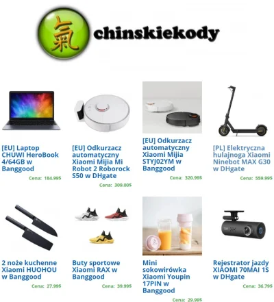 rybakfischermann - Witamy na tagu #chinskiekody i zapraszamy na #promocje do chińskic...