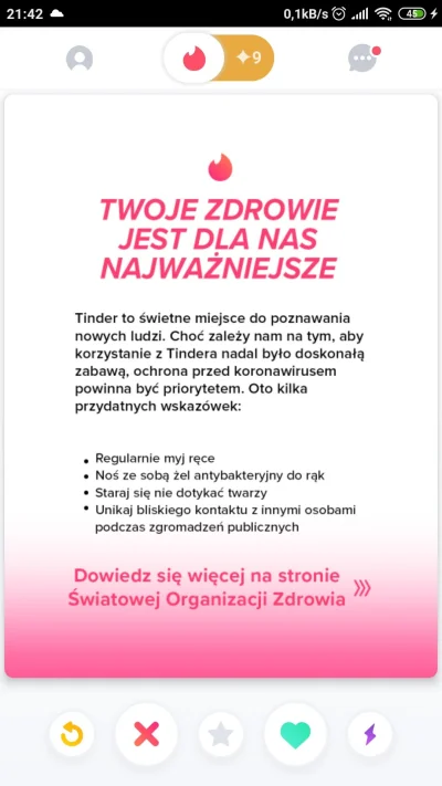 susuke15 - Tego się nie spodziewałem #tinder #2019ncov #koronawirus