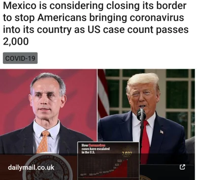 Green81 - Dziwne czasy nastały, że Meksykanie chcą zamknąć granicę przed Amerykanami ...