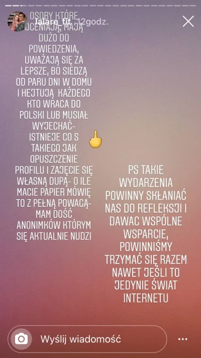 w3n5zu - Wczoraj mi różowy pokazał pewna instagramerke, która wróciła z Włoch i nie z...