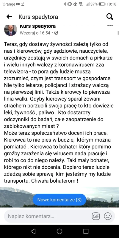 SamochodChlodnia - Oho zaczęło się. Część i hałwa bohaterom itd.
#bekaztransa #koron...