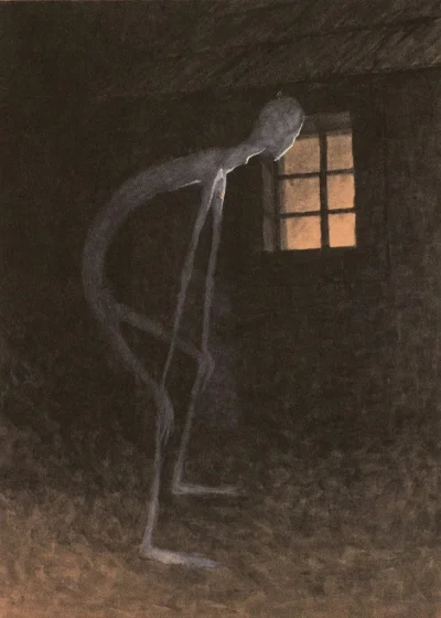 UrbanNaszPan - Death looking into the window of one dying (1900) 
Jaroslav Panuška
...