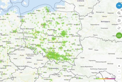 Parotia - Ciekawostka. Tak wygląda obecnie stan powietrza na Polską. Nad Włochami i C...