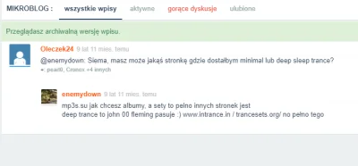 wigr - Wykop wyłączył możliwość komentowania w najstarszych wpisach. Nie do końca wie...