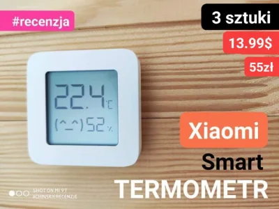 sebekss - Tylko 13.99$ (55zł) za 3sztuki smart termometra/higrometra Xiaomi❗
➡️Dział...