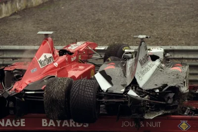 Mothman- - Ferrari F300 | McLaren MP4-13 | GP Belgii 1998 
#fotografia #f1 #f1histor...