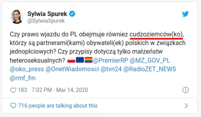 Noniusz - Co ona miała tu na myśli? Cudzoziemcówko? Cudzoziemkowców? Wtf?