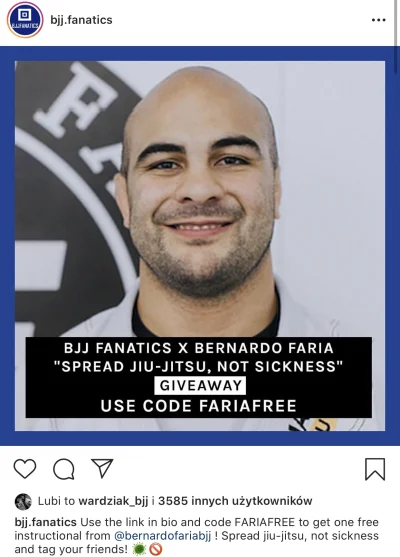 kam1l - Na bjj fanatics darmowa instruktarzówka od Bernardo Farii z okazji przymusowe...