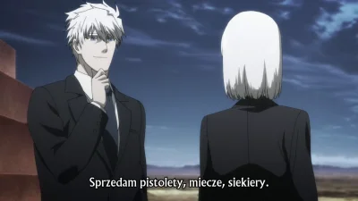 Kliko - Jormungand > Black Lagoon >>> cała reszta militarnych anime.
Szkoda, że shon...