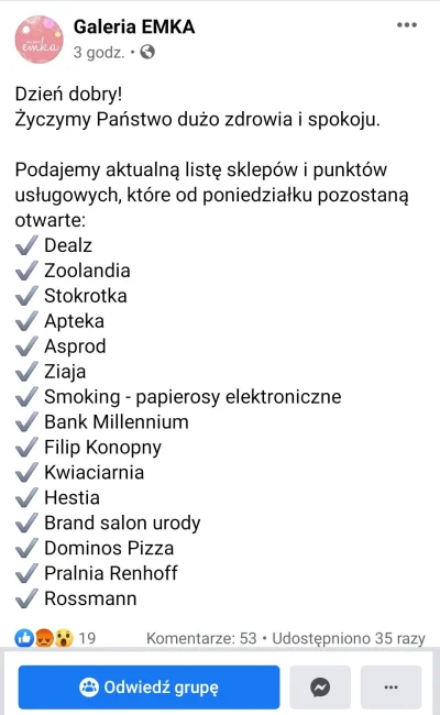 BPapa - Galeria Emka w #Koszalin nie chce się zamknąć z powodu #koronawirus i na swoi...