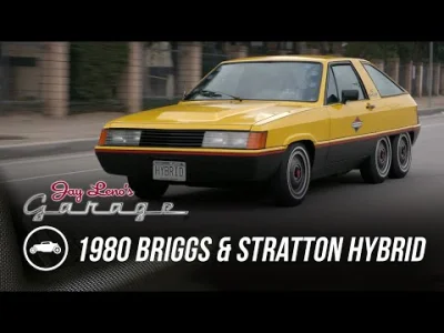 S.....S - Jay Leno wzial fajne auto do testu - 1980 Briggs&Stratton hybrid - co cieka...