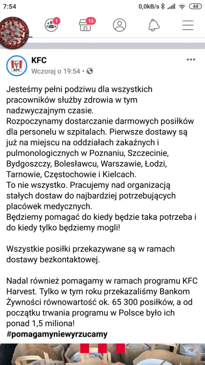 Niebadzsmokiem - Propsy dla KFC #koronawirus #kfc