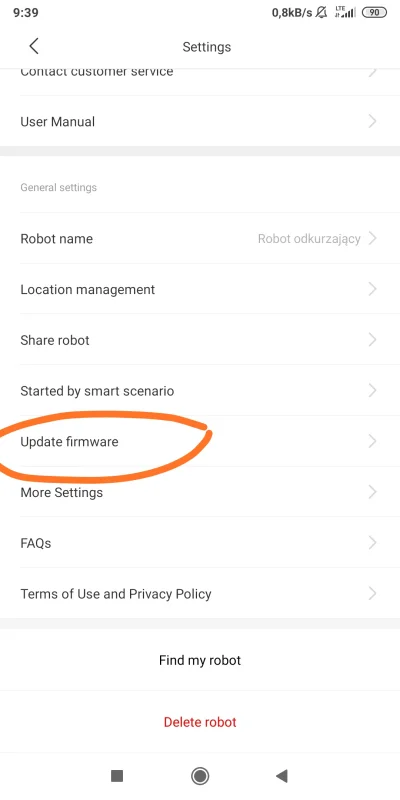 kibellos - @Sawpel: pewnie tak, sprawdź też czy masz najnowszy firmware samego robota