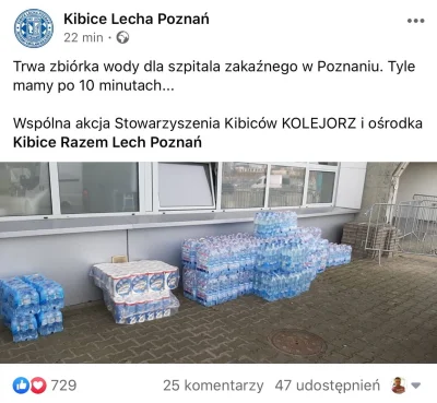 czehuziom - Kibole Lecha Poznan robią zbiórkę podstawowych artykułów i pieniędzy dla ...