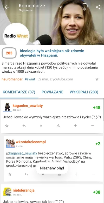 Marczeslaw - @wykop może w końcu naprawicie lajkowanie komentarzy w znaleziskach?