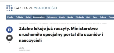 jaroty - No i po feriach xD Będą zdalne lekcje.

Ale dzięki temu jest szansa, że wa...