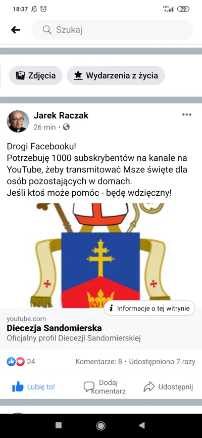 oskarian - Mireczki! Mój znajomy, bardzo prawilny ksiądz ( ͡° ͜ʖ ͡°) z Krakowa potrze...