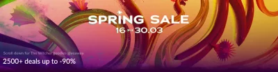 kurp - Na #gog rusza Spring Sale 2020. Poniżej i w komentarzach lista wszystkich prze...