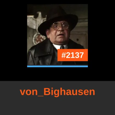 b.....s - @von_Bighausen: to Ty zajmujesz dzisiaj miejsce #2137 w rankingu! 
#codzien...
