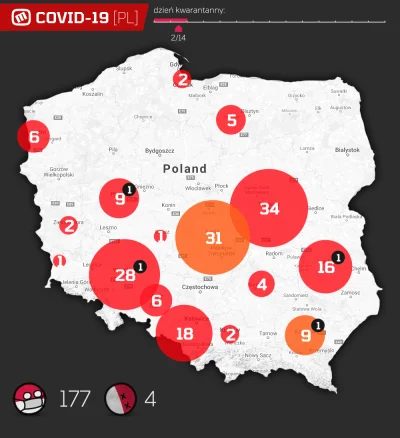 jacku - aktualizacja 2020/03/16 21:42:06
3 największe skupiska wirusa to: #warszawa ...