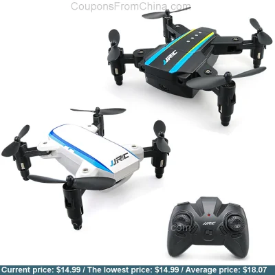 n____S - 2Pcs JJRC H345 Mini Drone RTF - Banggood 
Cena: $14.99 (59,81 zł) + $0.00 z...