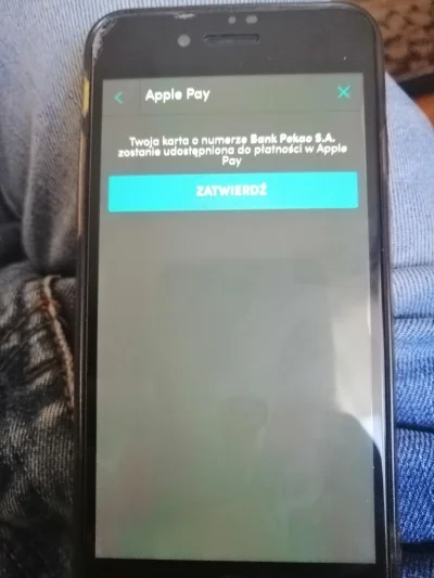 alus10 - #applepay #peopay 
Mirasy mam problem ponieważ nie mogę zatwierdzić karty z ...