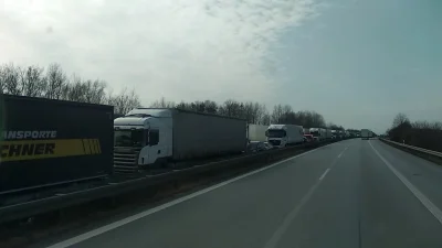 dale-horvath - Przepływ towarów bez utrudnień.
38km 
20h stania
#zycietruckera #tir #...