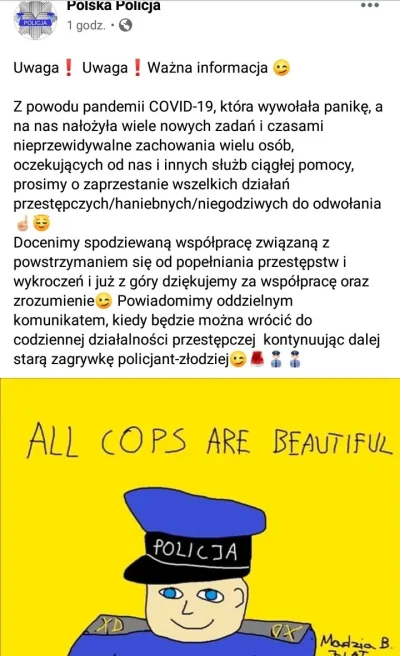 krypto_zielonka - Już, już panie policjancie. Przestaje być zły

#heheszki #humorobra...