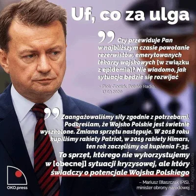 Andreth - > Panie Błaszczak?

Nie jest to odpowiedź bezpośrednio na to pytanie, ale...