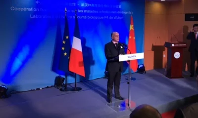 tankdriver - @tankdriver: Premier Francji na otwarciu laboratorium P4 w Wuhan, 20-23....