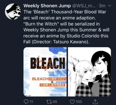 SomeoneFromPoland - a więc bleach powraca( ͡° ͜ʖ ͡°)
#anime #bleach