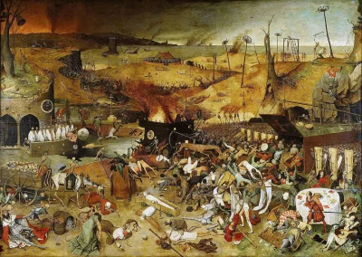 Catit - „Triumf śmierci” (1562) Pietera Bruegla, odzwierciedlający powszechny w społe...