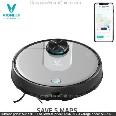 n____S - Wysyłka z Europy!
[Xiaomi VIOMI V2 Pro Vacuum Cleaner [EU]](http://bit.ly/3...