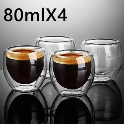 Prostozchin - >> 4x szklanka termiczna do Espresso 80 ml << ~30 zł.

Podwójne szkło...