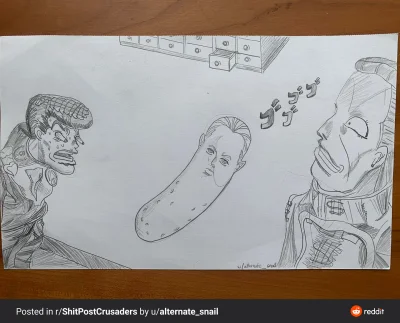 dracul - JOSUKE I'VE TURNED MYSELF INTO A PICKLE
#jojosbizarreadventure