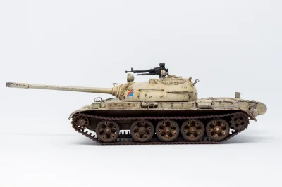 waldesss - Udało się skończyć T-54 b w 1:72. 
Model produkcji Ammo; składa się rewel...