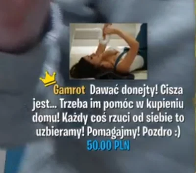 JanParowka - Wszedlem na moment i akurat donejcik 50zł o treści poniżej. Takiego akto...