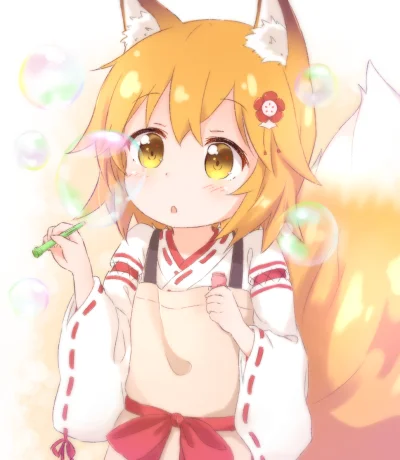 LlamaRzr - #randomanimeshit #sewayakikitsunenosenkosan #senko #kemonomimi #kitsunemim...