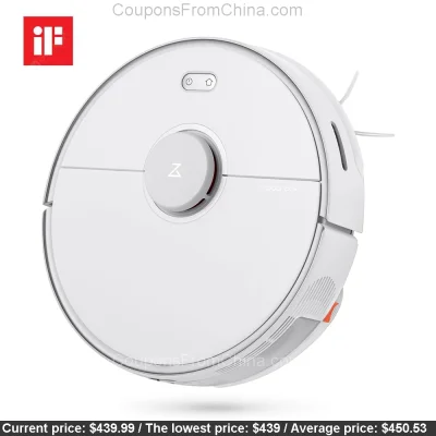 n____S - Roborock S5 Max Robot Vacuum Cleaner - Gearbest 
Cena: $439.99 (1849,59 zł)...