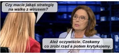 maxPL - "A może Pani ma strategie co?! Chętnie posłuchamy!" (✌ ﾟ ∀ ﾟ)☞

 #heheszki ...