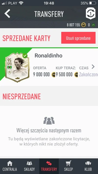 sulek1124 - No. To zaczynamy zabawę. 
#fut