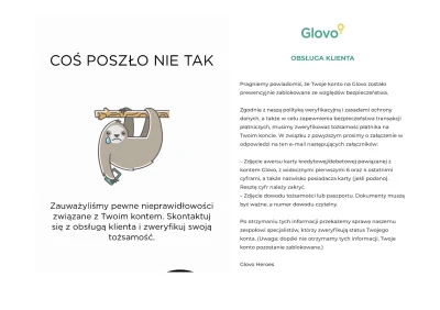 bontek - GLOVO - GÓWNO TOTALNE

Czy od Was tez wymagaja zdjecia dowodu osobistego i...