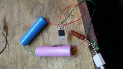 codesign - moj pierwszy powerbank oparty na lm317. ktos wie czemu nie laduje telefonu...