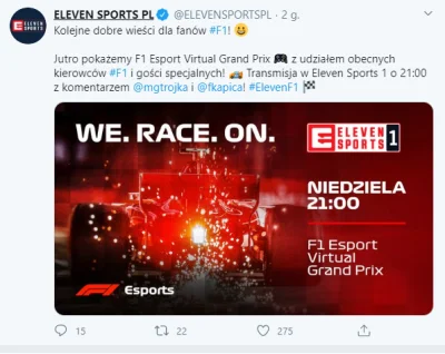 EnJoyTheFame - Kocham was eleven!!!
#f1 
#esport
#elevendzbans
#elevensports